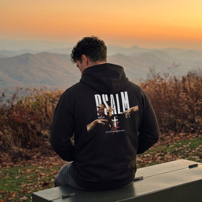 PSALM 23:1 "RESTORATION" HOODIE — Christ United faith-forward streetwear, UK