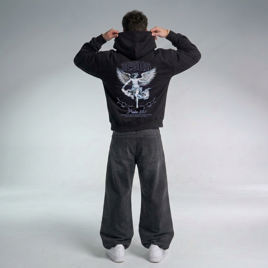 PSALM 23:1 "JESUS" HOODIE