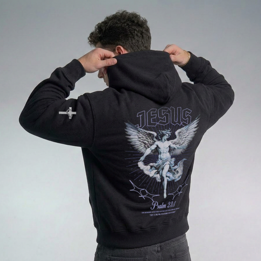 PSALM 23:1 "JESUS" HOODIE